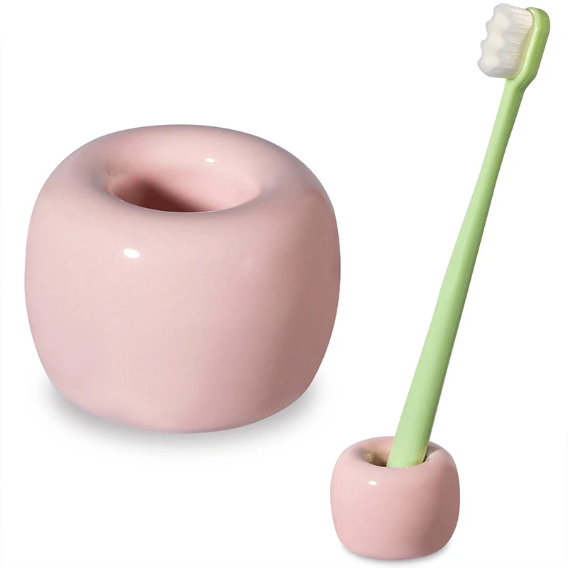 1/3Pcs Mini Ceramic Toothbrush Stand Multi-purpose Pen Holder Toothbrush Holder Hollow Design for Home Bathroom Organizer
1/3Pcs Mini Ceramic Toothbrush Stand Multi-purpose Pen Holder Toothbrush Holder Hollow Design for Home Bathroom Organizer