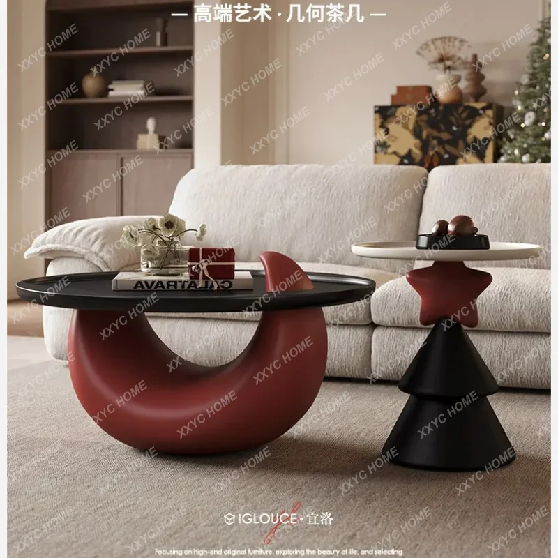 LRetro small apartment living room versatile coffee table modern simple round coffee table
LRetro small apartment living room versatile coffee table modern simple round coffee table