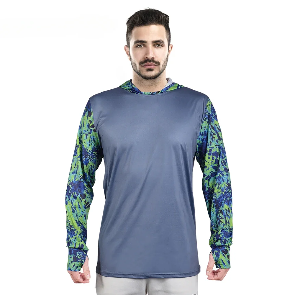 Men's Hoodie Shirt UPF 50 Sun Protection Long Sleeve Fishing Shirt UV Protection Shirt Sizes XS through 5XL New
Men's Hoodie Shirt UPF 50 Sun Protection Long Sleeve Fishing Shirt UV Protection Shirt Sizes XS through 5XL New