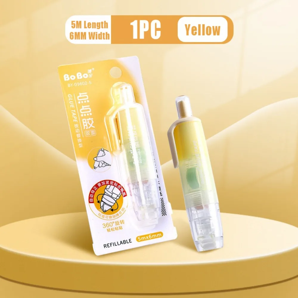 Durable DIY Scrapbooking Glue Tape Pen Shape Press Type Double Sided Adhesive Dot Glue School Office
Durable DIY Scrapbooking Glue Tape Pen Shape Press Type Double Sided Adhesive Dot Glue School Office