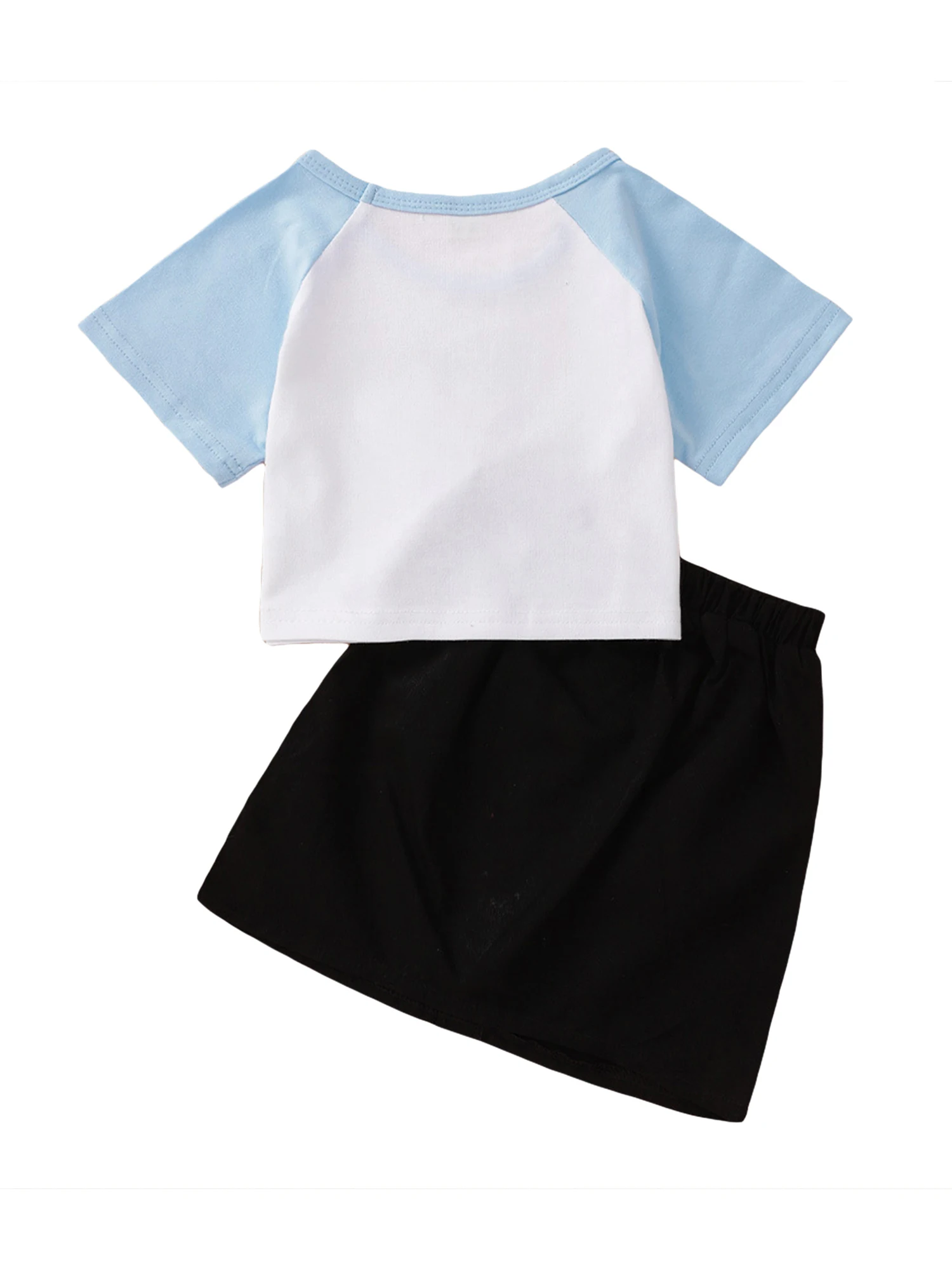 Girls Summer Fashion 2-piece Set Floral Print Top and Shorts Outfit for Toddler Girls
Girls Summer Fashion 2-piece Set Floral Print Top and Shorts Outfit for Toddler Girls