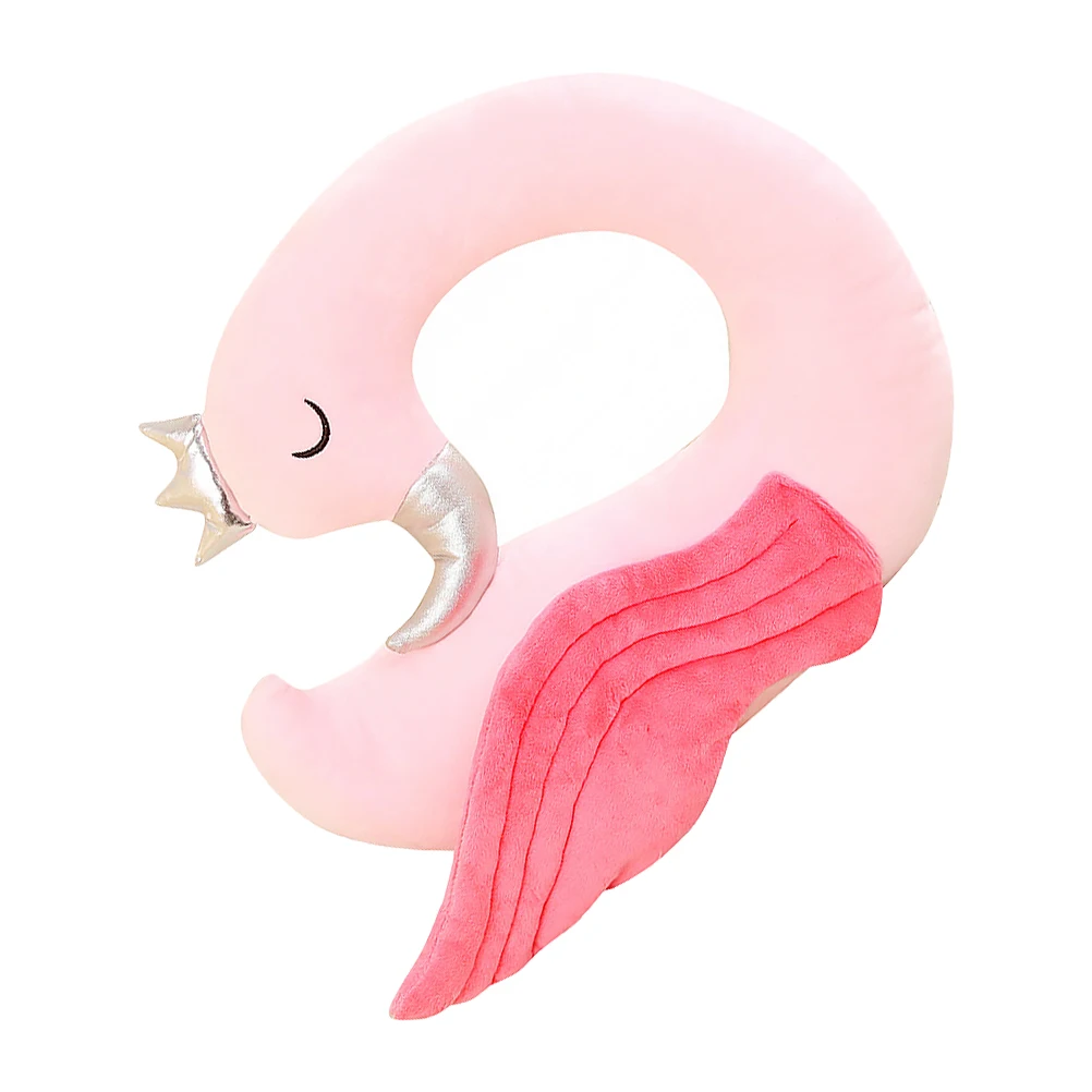 U Shaped Neck Pillow Pink Flamingo Design PP Cotton Material Airplane Travel Sleeping Aid Soft Comfortable Touch
U Shaped Neck Pillow Pink Flamingo Design PP Cotton Material Airplane Travel Sleeping Aid Soft Comfortable Touch