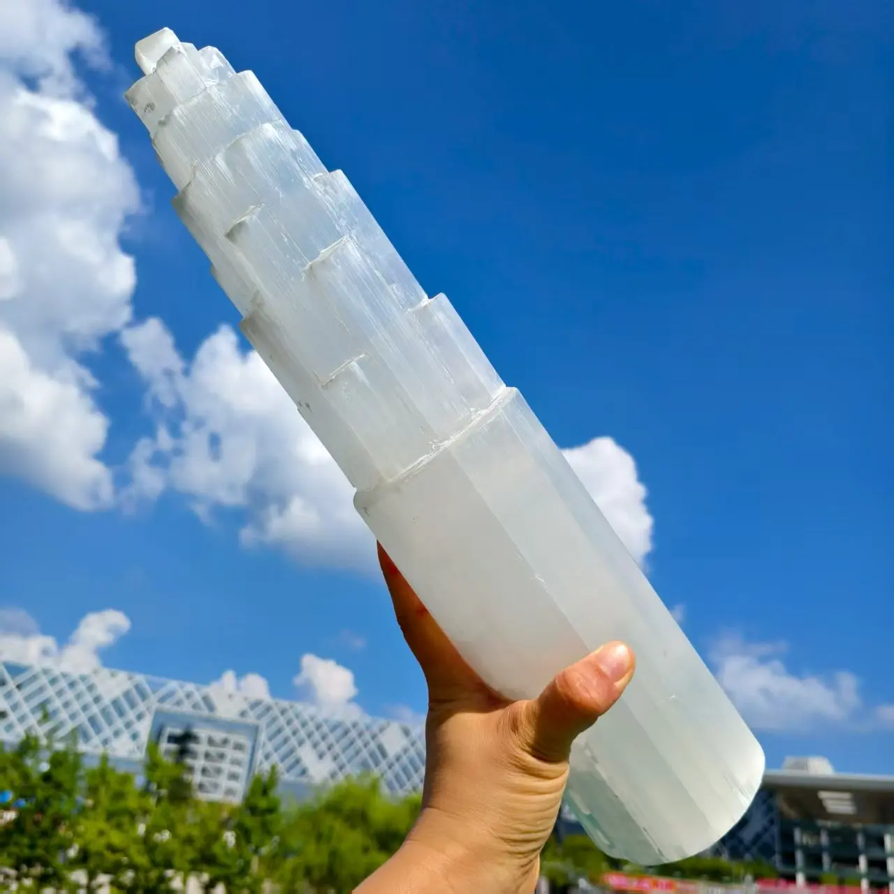 Large!Natural Moroccan Gypsum Obelisk Tower, Quartz Crystal Wand, Gypsum Tower, Mineral, Reiki, Healing Tower
Large!Natural Moroccan Gypsum Obelisk Tower, Quartz Crystal Wand, Gypsum Tower, Mineral, Reiki, Healing Tower