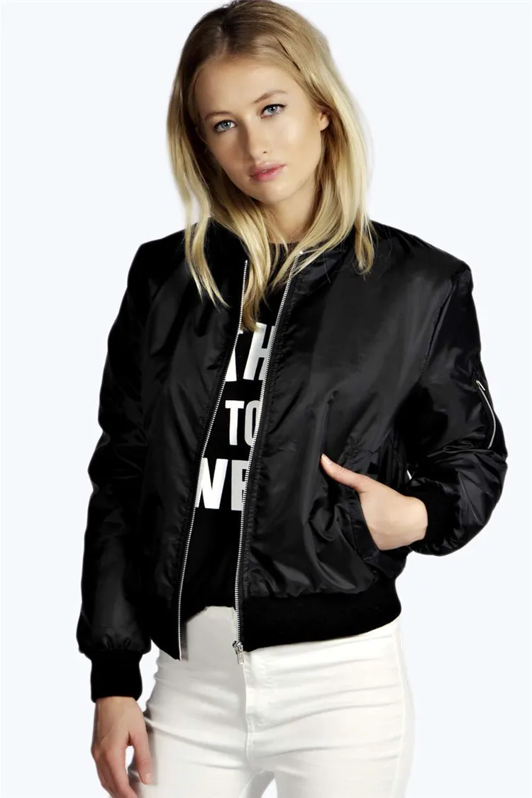 Autumn New Short Jackets for Women Vintage High Street O-neck Bomber Jacket Female Fashion Zipper Long Sleeve Coat Woman
Autumn New Short Jackets for Women Vintage High Street O-neck Bomber Jacket Female Fashion Zipper Long Sleeve Coat Woman