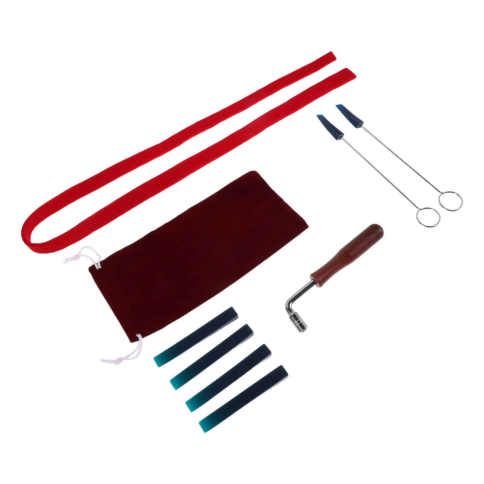 Piano Tune Wrench Music Instrument Repair Kit Tuner Simple Professional Tuning Kit: Plastic Practice Tool 
Piano Tune Wrench Music Instrument Repair Kit Tuner Simple Professional Tuning Kit: Plastic Practice Tool