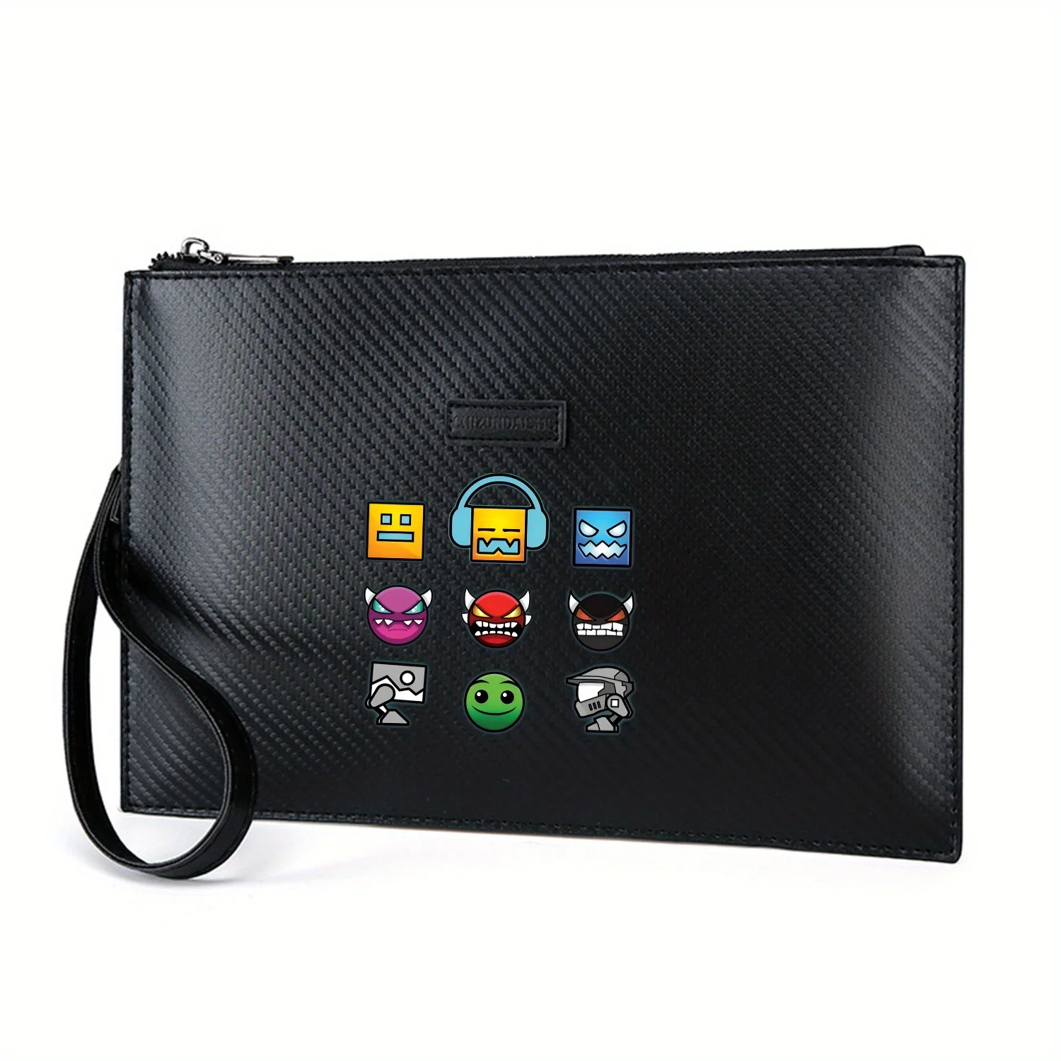 Geometric Icons Colorful Character Expression Design Elegant Printed PU Men's Handbag Fashionable and Practical for Everyday Car
Geometric Icons Colorful Character Expression Design Elegant Printed PU Men's Handbag Fashionable and Practical for Everyday Car