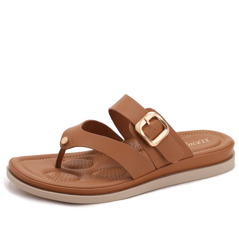 Women's flip-flops for outdoor wear, new summer style, comfortable and fashionable, suitable for travel and beach, with buckle d
Women's flip-flops for outdoor wear, new summer style, comfortable and fashionable, suitable for travel and beach, with buckle d