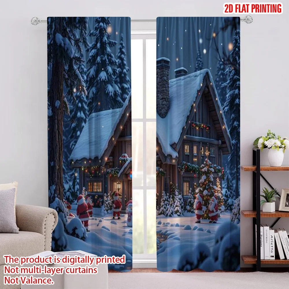 2pcs 2D flat printing Merry Christmas Curtains Santa Claus holiday scene Fabric Without Electricity Birthday Party Perfect for
2pcs 2D flat printing Merry Christmas Curtains Santa Claus holiday scene Fabric Without Electricity Birthday Party Perfect for