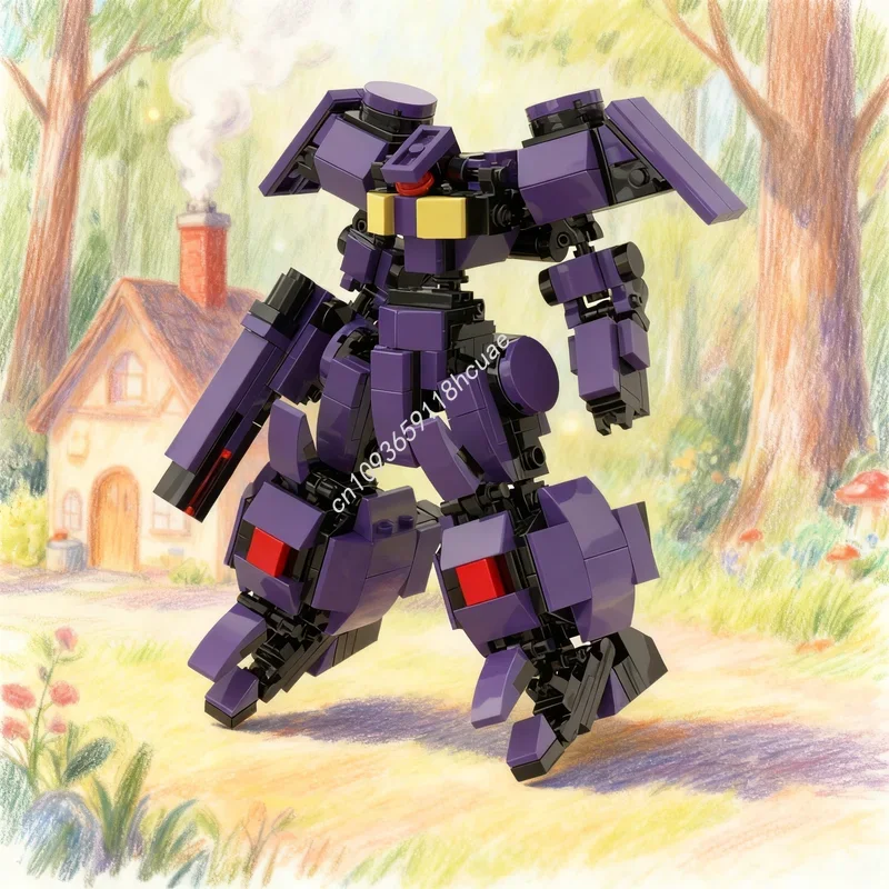 297pcs MOC Mecha Robot Steel Purple Model Building Blocks Construction Toys DIY Creative Idea Festival Gifts Education
297pcs MOC Mecha Robot Steel Purple Model Building Blocks Construction Toys DIY Creative Idea Festival Gifts Education