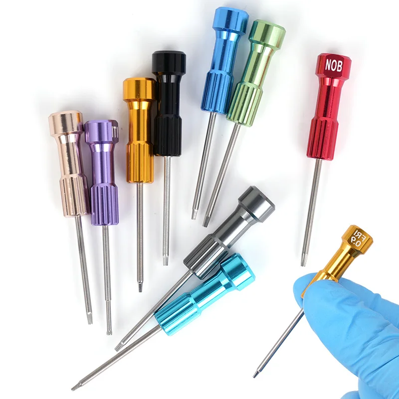 1pc Dental Laboratory Stainless Steel Screw Dentistry Tool Kit Micro Screwdriver Drilling Tool Dentist Instrument
1pc Dental Laboratory Stainless Steel Screw Dentistry Tool Kit Micro Screwdriver Drilling Tool Dentist Instrument