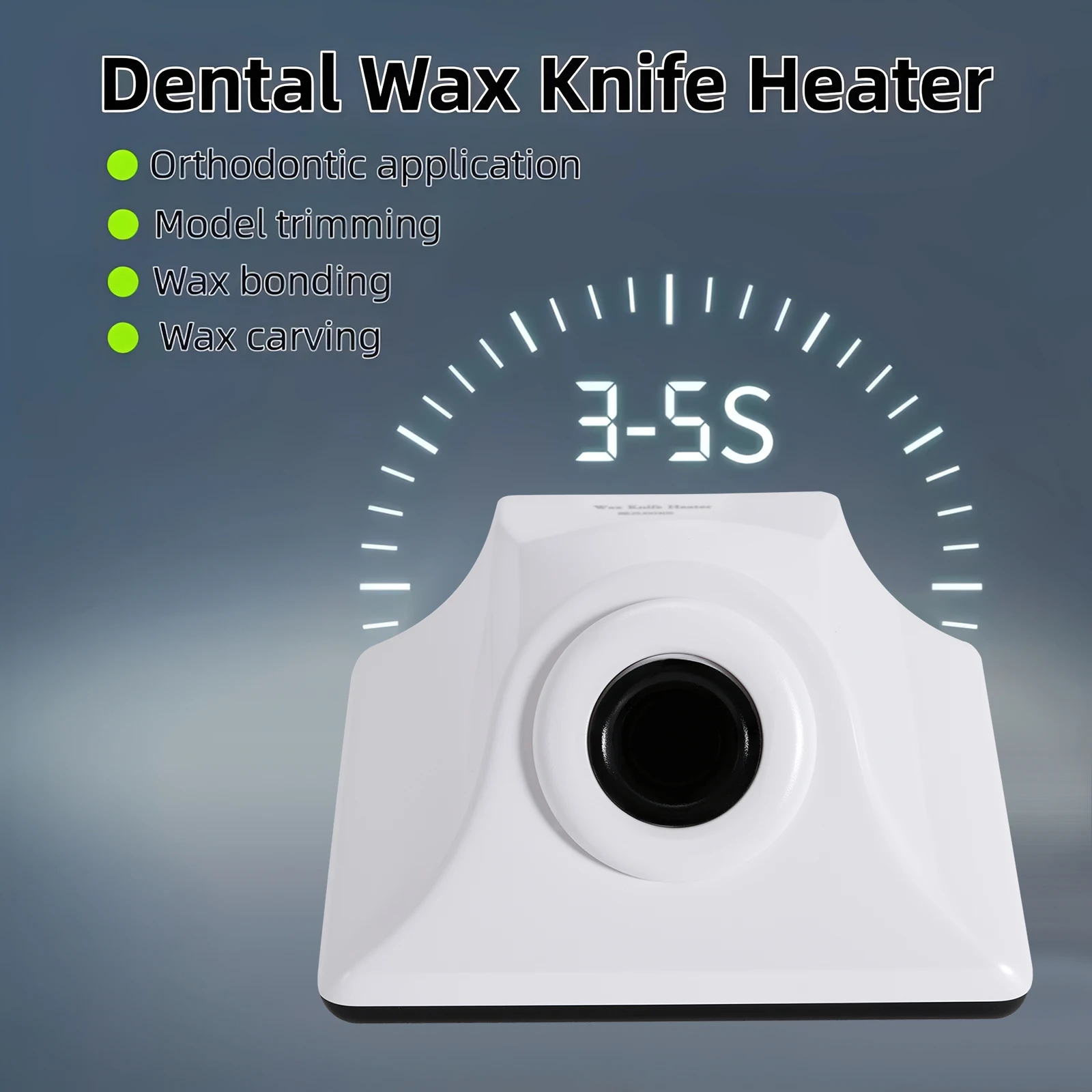 Стоматологический восковой нож, нагреватель 3-5 секунд, беспламенный, быстрый нагрев, резьба по воску, необходимое устройство, стоматологическое оборудование
Стоматологический восковой нож, нагреватель 3-5 секунд, беспламенный, быстрый нагрев, резьба по воску, необходимое устройство, стоматологическое оборудование