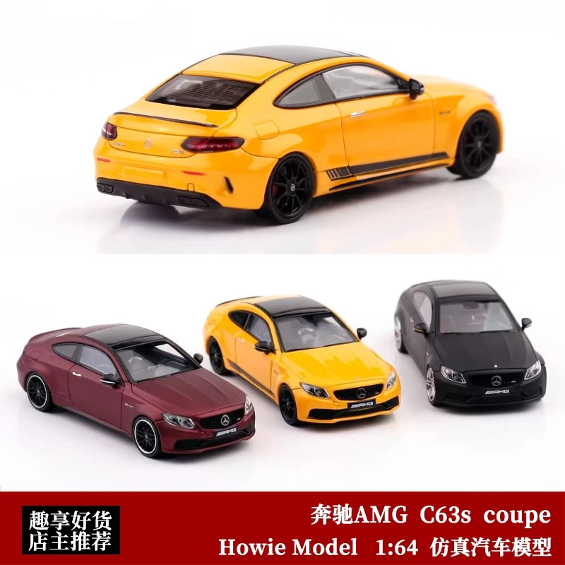 Howie Model MH 1:64 Mercedes AMG C63s Coupe C-Class Alloy Car Model
Howie Model MH 1:64 Mercedes AMG C63s Coupe C-Class Alloy Car Model