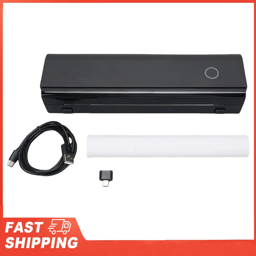 【New】Portable Inkless Printer 15mm/s Print Speed for Home Use for 210/216mm Paper Compact Printer 203DPI Accuracy BT USB
【New】Portable Inkless Printer 15mm/s Print Speed for Home Use for 210/216mm Paper Compact Printer 203DPI Accuracy BT USB