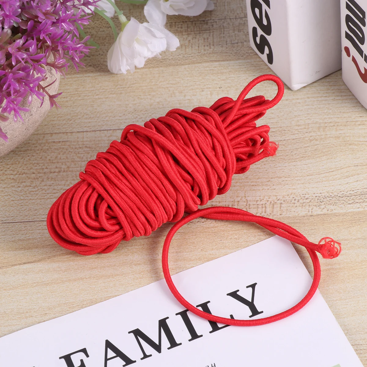 Elastic Cord Beading Thread Accessories Round Stretch Rope Premium Material Elasticity Transport Store Fix Cut
Elastic Cord Beading Thread Accessories Round Stretch Rope Premium Material Elasticity Transport Store Fix Cut
