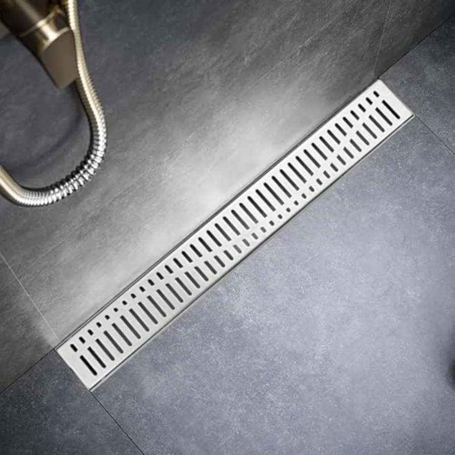 Дренажный канал для душа 36 дюймов, прямоугольный, V-образный, из нержавеющей стали 304, сертифицированный cUPC, для ванной комнаты и душевой
Дренажный канал для душа 36 дюймов, прямоугольный, V-образный, из нержавеющей стали 304, сертифицированный cUPC, для ванной комнаты и душевой