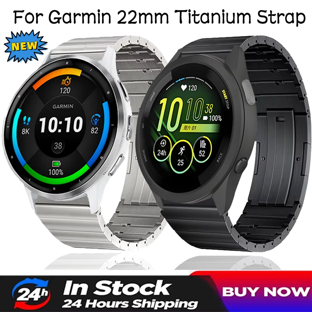 22mm Titanium Strap for Garmin Forerunner 265 965 955 255 255 Music Quick Release Wristband Garmin Venu 3 2 Bracelet Accessories
22mm Titanium Strap for Garmin Forerunner 265 965 955 255 255 Music Quick Release Wristband Garmin Venu 3 2 Bracelet Accessories