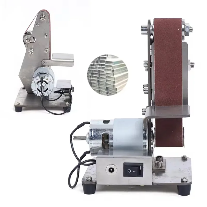LLCS-Compact And Portable 200W Belt Sander With 0.98X12.99In Belt Size, Safety Guard, High Efficiency, And Design US Plug
LLCS-Compact And Portable 200W Belt Sander With 0.98X12.99In Belt Size, Safety Guard, High Efficiency, And Design US Plug