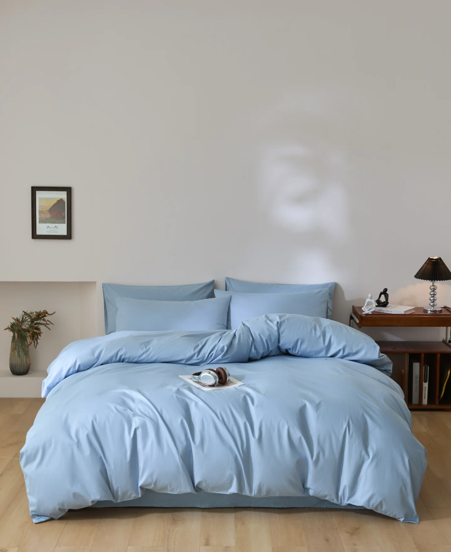 3pcs 100% Egyptian Cotton Duvet Cover Set 1pc Duvet Cover and 2pcs Pillowcases 150*200/220*220cm Single/double Queen King Size
3pcs 100% Egyptian Cotton Duvet Cover Set 1pc Duvet Cover and 2pcs Pillowcases 150*200/220*220cm Single/double Queen King Size