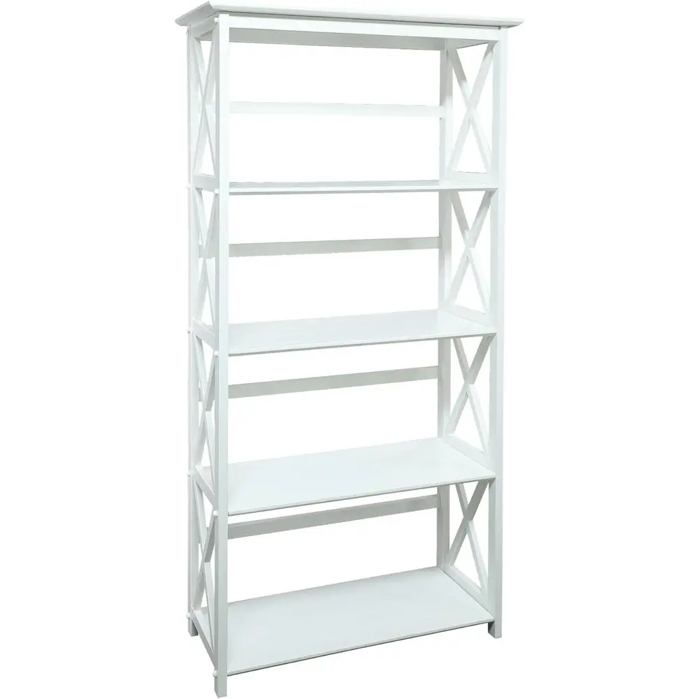Montego Style 5-Shelf White Bookcase, 324-51
Montego Style 5-Shelf White Bookcase, 324-51