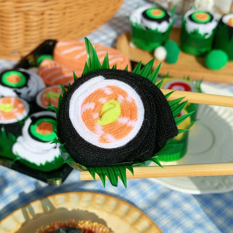 Creative Japanese Sushi Salmon Rice Long Socks Fun Gift Set Versatile Long Socks Universal Middle Socks
Creative Japanese Sushi Salmon Rice Long Socks Fun Gift Set Versatile Long Socks Universal Middle Socks