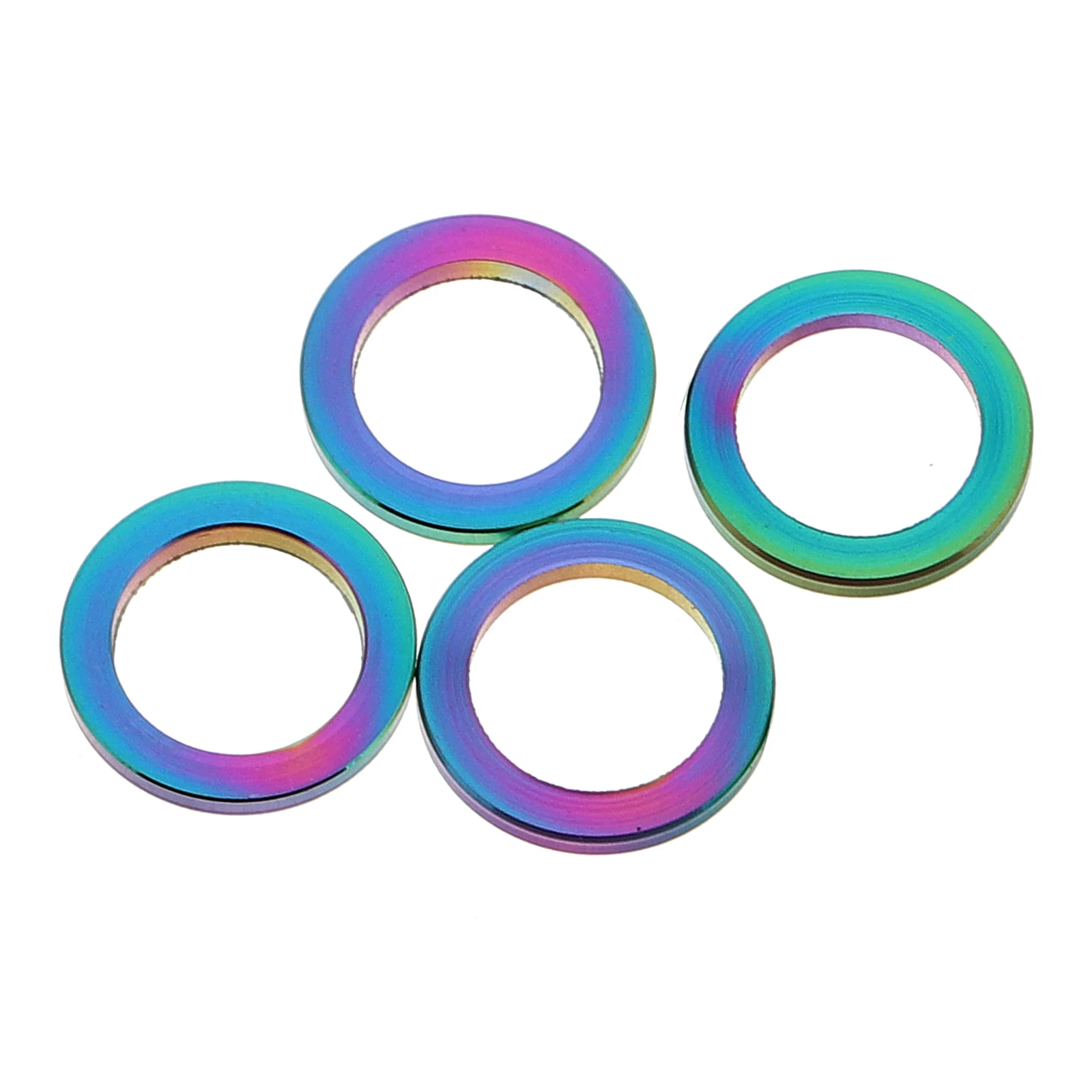 4Pcs Bike Screw Washers Metal Flat Washers Heavy Duty Bolt Retainer Gasket Prevent Loosening for Road Mountain Bicycle Headset
4Pcs Bike Screw Washers Metal Flat Washers Heavy Duty Bolt Retainer Gasket Prevent Loosening for Road Mountain Bicycle Headset