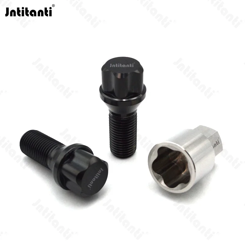 Антивандальный титановый болт-конус Jntitanti M14*1.25*28-45мм Gr.5, не ржавеющий, для гоночных колес BMW MINI
Антивандальный титановый болт-конус Jntitanti M14*1.25*28-45мм Gr.5, не ржавеющий, для гоночных колес BMW MINI