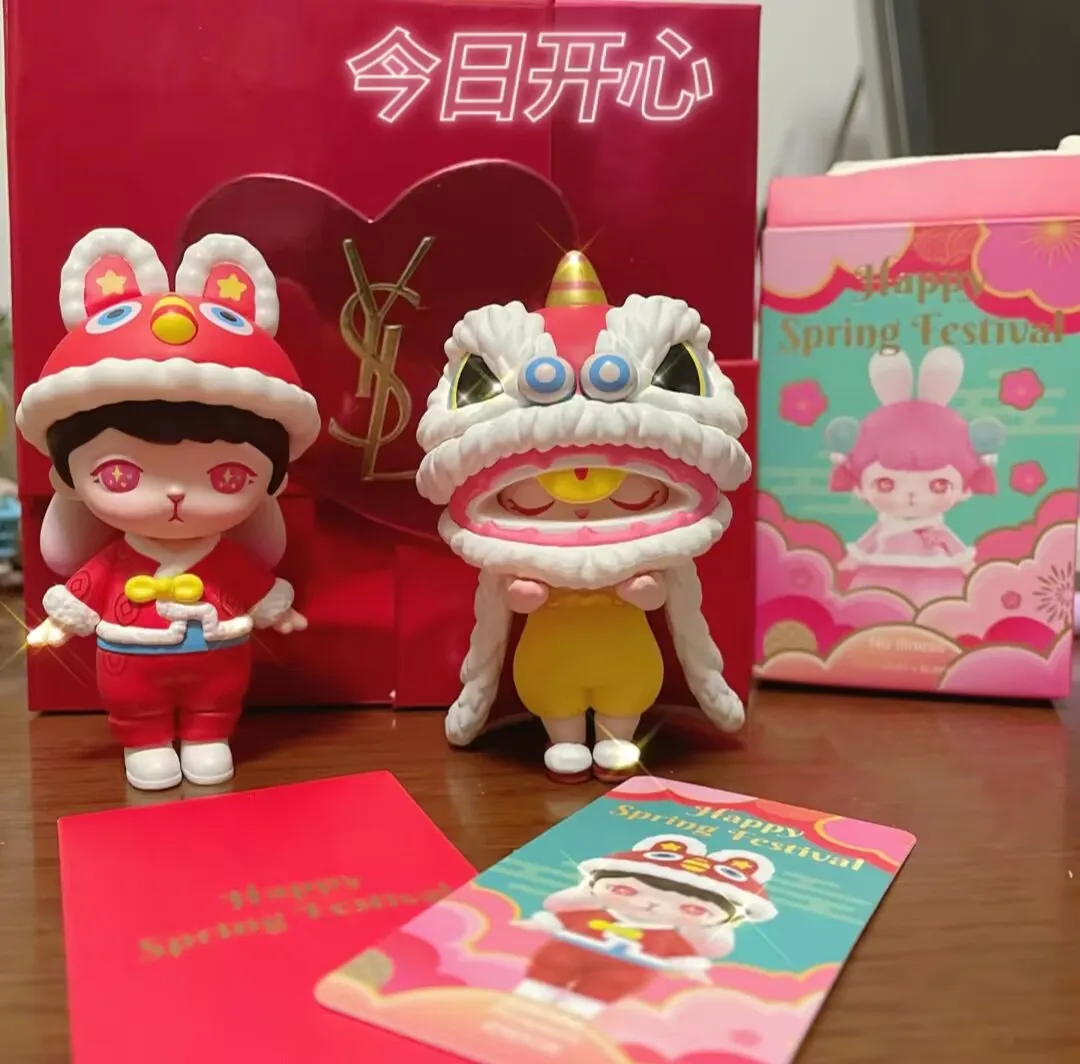 POP MART Bunny Happy Spring Festival Series Kawaii Anime Action Figure Blind Box Toys Surprise Mystery Dolls Caixa Caja
POP MART Bunny Happy Spring Festival Series Kawaii Anime Action Figure Blind Box Toys Surprise Mystery Dolls Caixa Caja