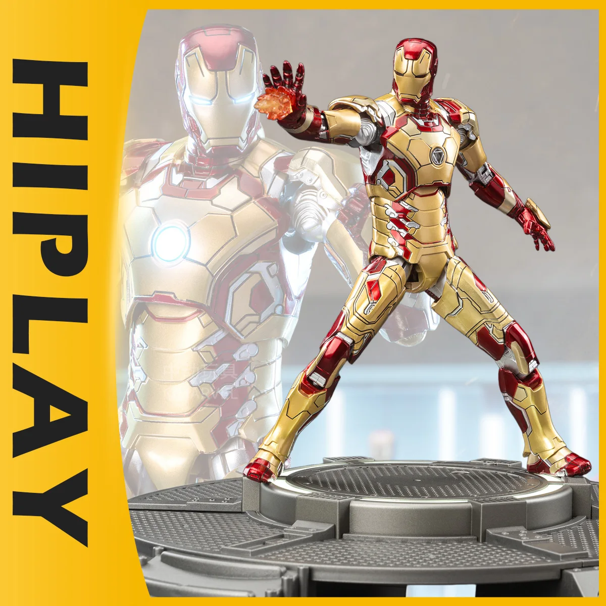HIPLAY ZD Toys Iron Men Mark 42 with Large Display Base Set 1/10 Scale Collectible Action Figure
HIPLAY ZD Toys Iron Men Mark 42 with Large Display Base Set 1/10 Scale Collectible Action Figure