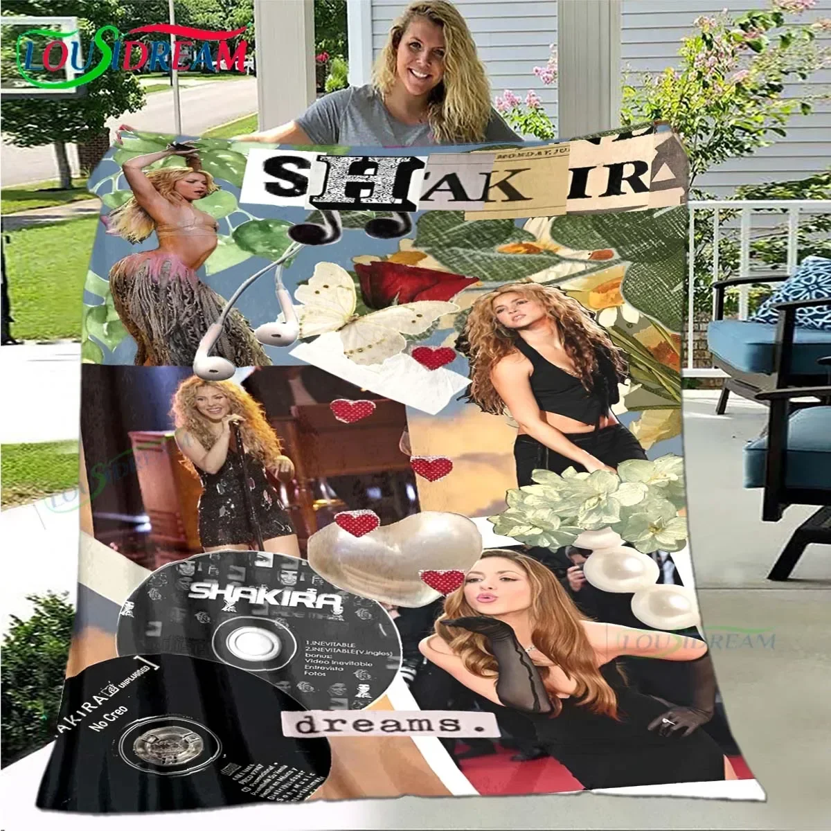 Pop Female Singer S-Shakira Four Seasons Blanket Sofa Cover Travel Bed Plush Blanket Travel Office Break Blanket Birthday Gift
Pop Female Singer S-Shakira Four Seasons Blanket Sofa Cover Travel Bed Plush Blanket Travel Office Break Blanket Birthday Gift