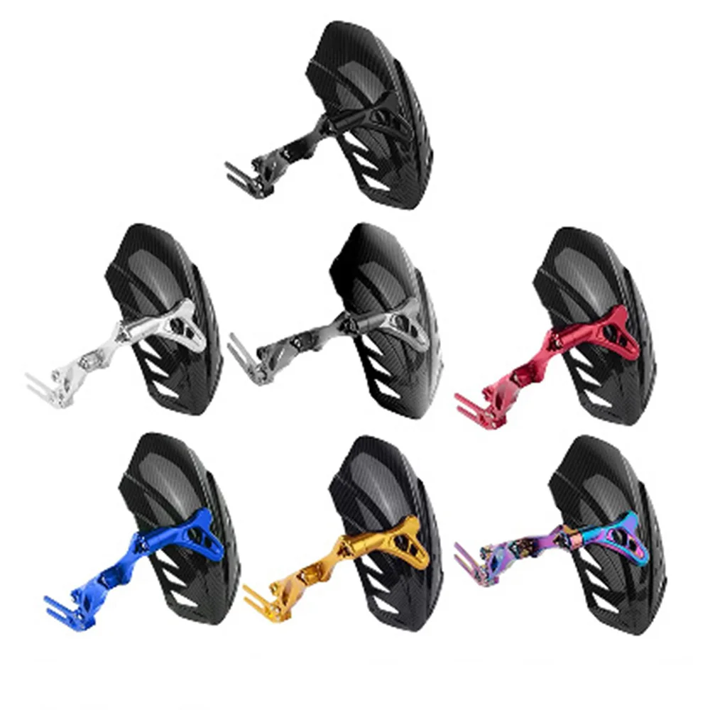 Universal Motorcycle Bicycle Rear Wheel Mudguard Extender, Adjustable Carbon Fiber Look Aluminum Alloy Anti-Splash Fender
Universal Motorcycle Bicycle Rear Wheel Mudguard Extender, Adjustable Carbon Fiber Look Aluminum Alloy Anti-Splash Fender