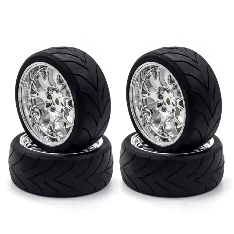 4 шт. 66 мм 1/10 дорожные шины и колеса, диски 12 мм, шестигранная ступица для Redcat HPI Tamiya Exceed RC Touring Car HSP 144001 94123 94122 CS
4 шт. 66 мм 1/10 дорожные шины и колеса, диски 12 мм, шестигранная ступица для Redcat HPI Tamiya Exceed RC Touring Car HSP 144001 94123 94122 CS