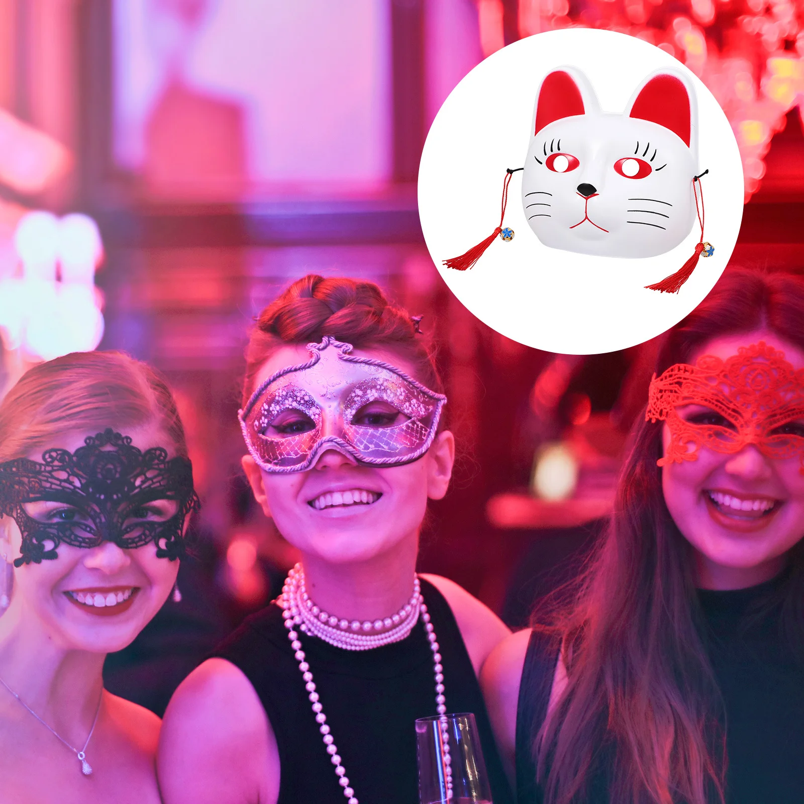 Halloween Cat Mask Cat Head Pattern Masquerade Party Costume Cosplay Mask for Adults Festival Masquerade Party Decorations
Halloween Cat Mask Cat Head Pattern Masquerade Party Costume Cosplay Mask for Adults Festival Masquerade Party Decorations