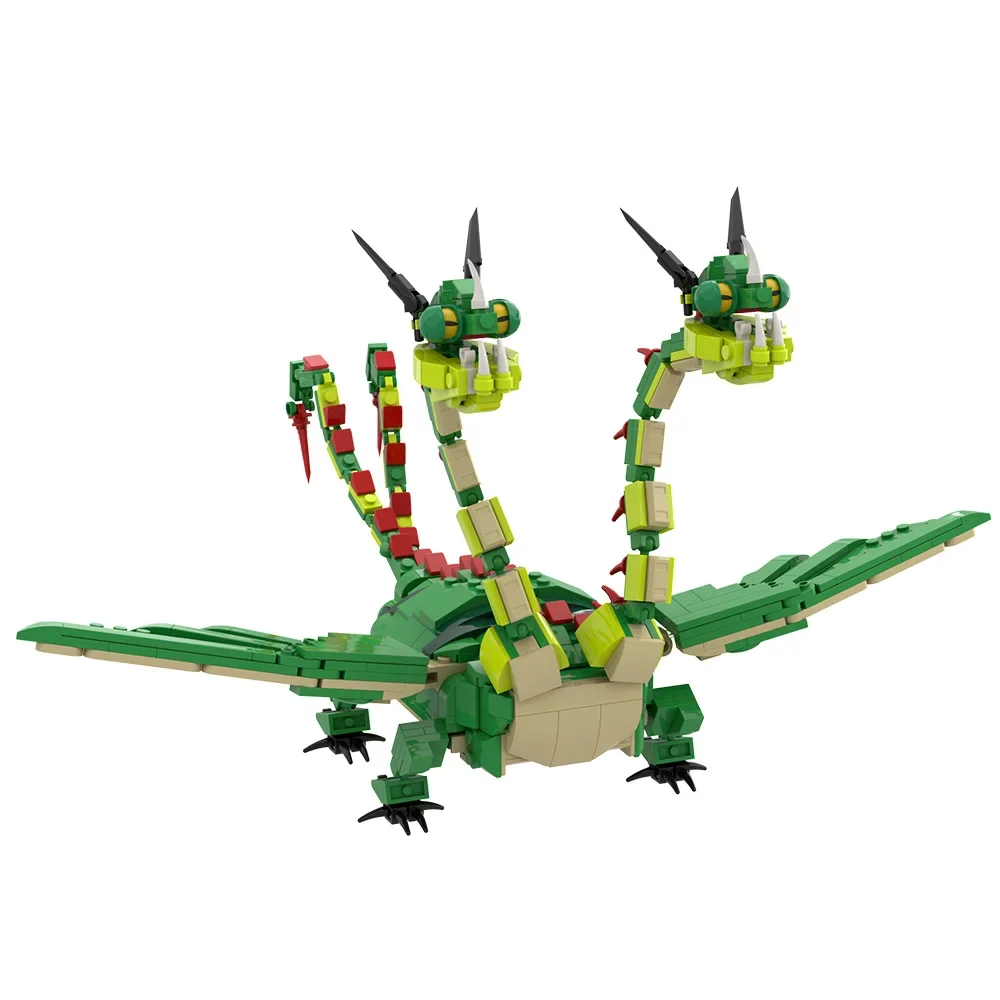MOC Movie Train Dragon Figure Building Blocks Model Two Headed Dragon Toothlessed Night Furied Dragon Bricks Assembly Toys Gifts
MOC Movie Train Dragon Figure Building Blocks Model Two Headed Dragon Toothlessed Night Furied Dragon Bricks Assembly Toys Gifts