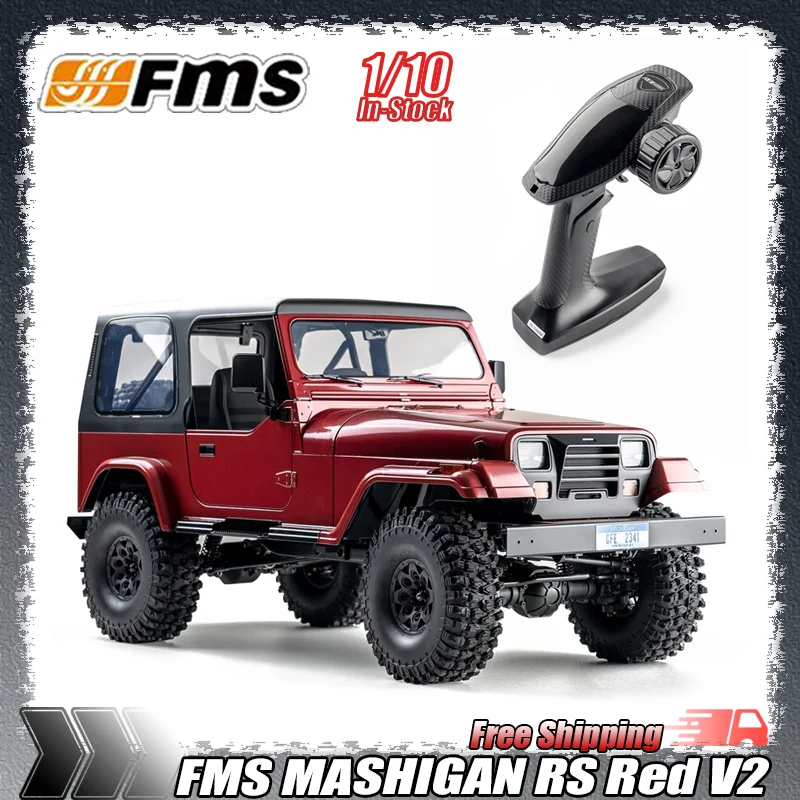Fms 1:10 Mashigan Rs Red V2 Rock Crawler Explorer Hard Shell Off Road Vehicle Large Scale Climbing Car For Rc Hobby Enthusiasts
Fms 1:10 Mashigan Rs Red V2 Rock Crawler Explorer Hard Shell Off Road Vehicle Large Scale Climbing Car For Rc Hobby Enthusiasts