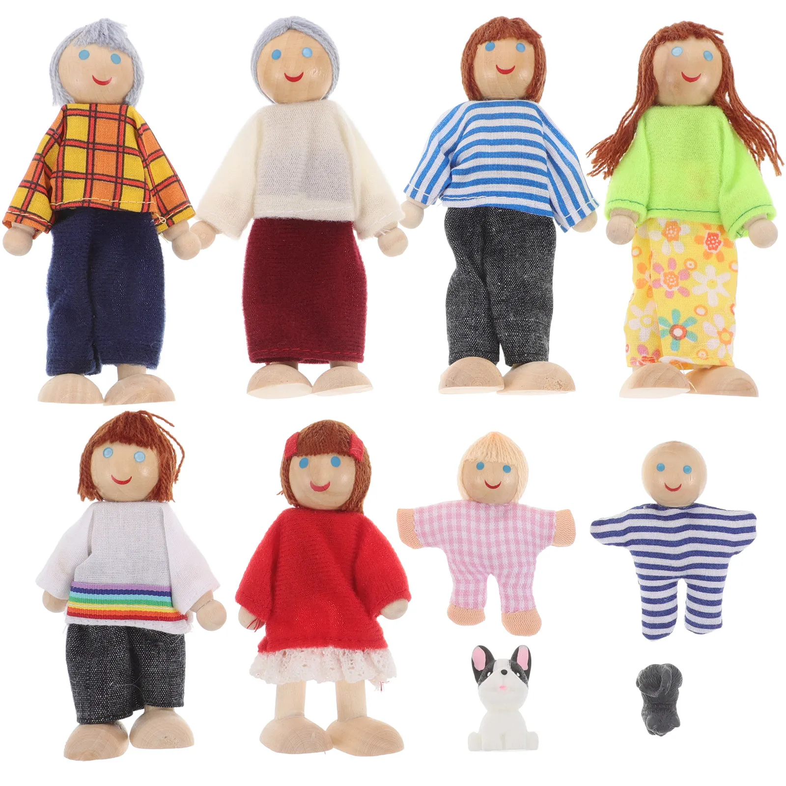 10 Pcs Dollhouse Accessories and Playsets Boy Kids Family Pretend Figures Clothes People Action
10 Pcs Dollhouse Accessories and Playsets Boy Kids Family Pretend Figures Clothes People Action