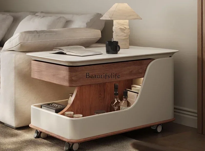 FG17Movable coffee table simple small apartment light luxury living room lifting household cart side table
FG17Movable coffee table simple small apartment light luxury living room lifting household cart side table