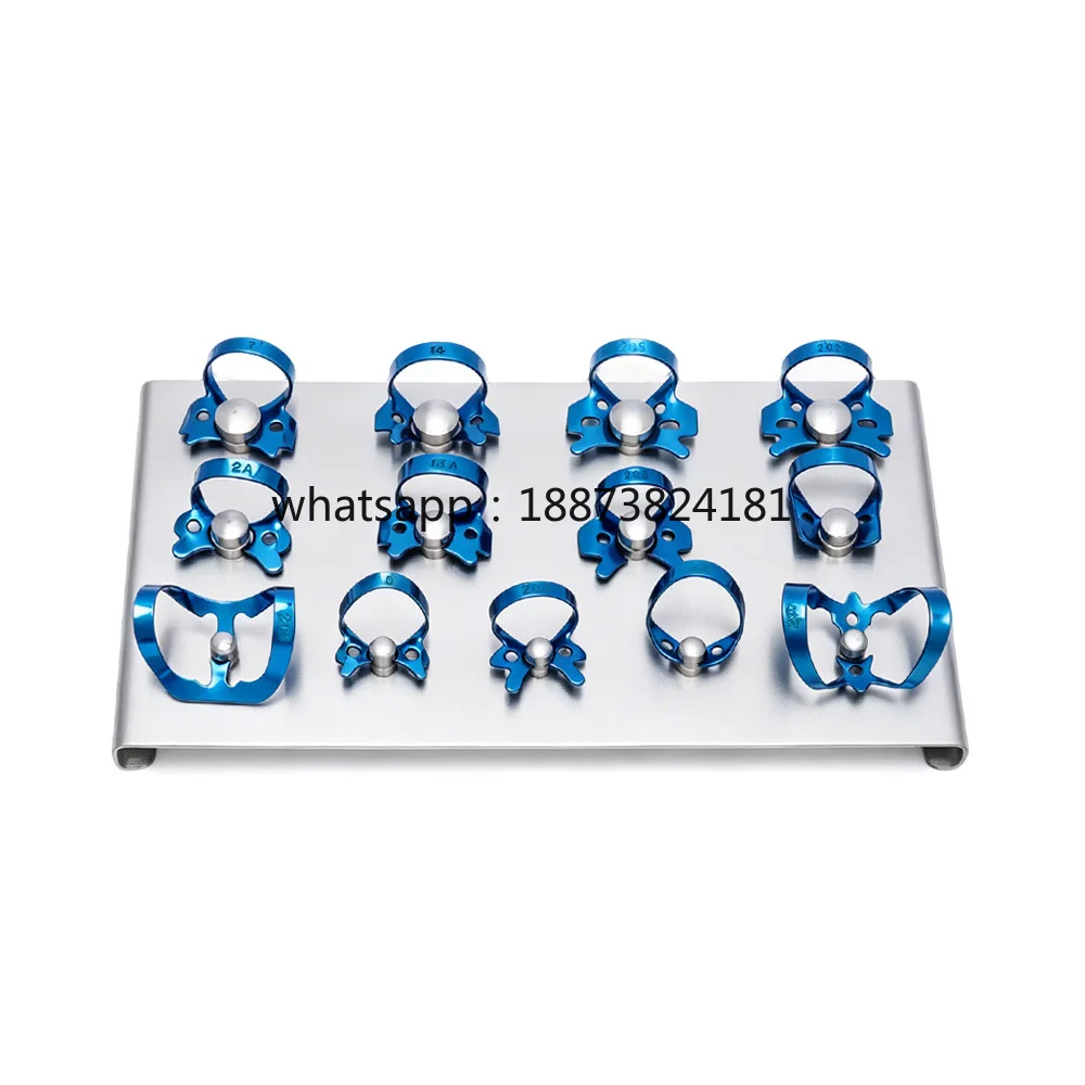 14pcs/Set Dental Rubber Dam Clamps With base Dentisit Endodontic Restorative Clips Tools fast shipping
14pcs/Set Dental Rubber Dam Clamps With base Dentisit Endodontic Restorative Clips Tools fast shipping