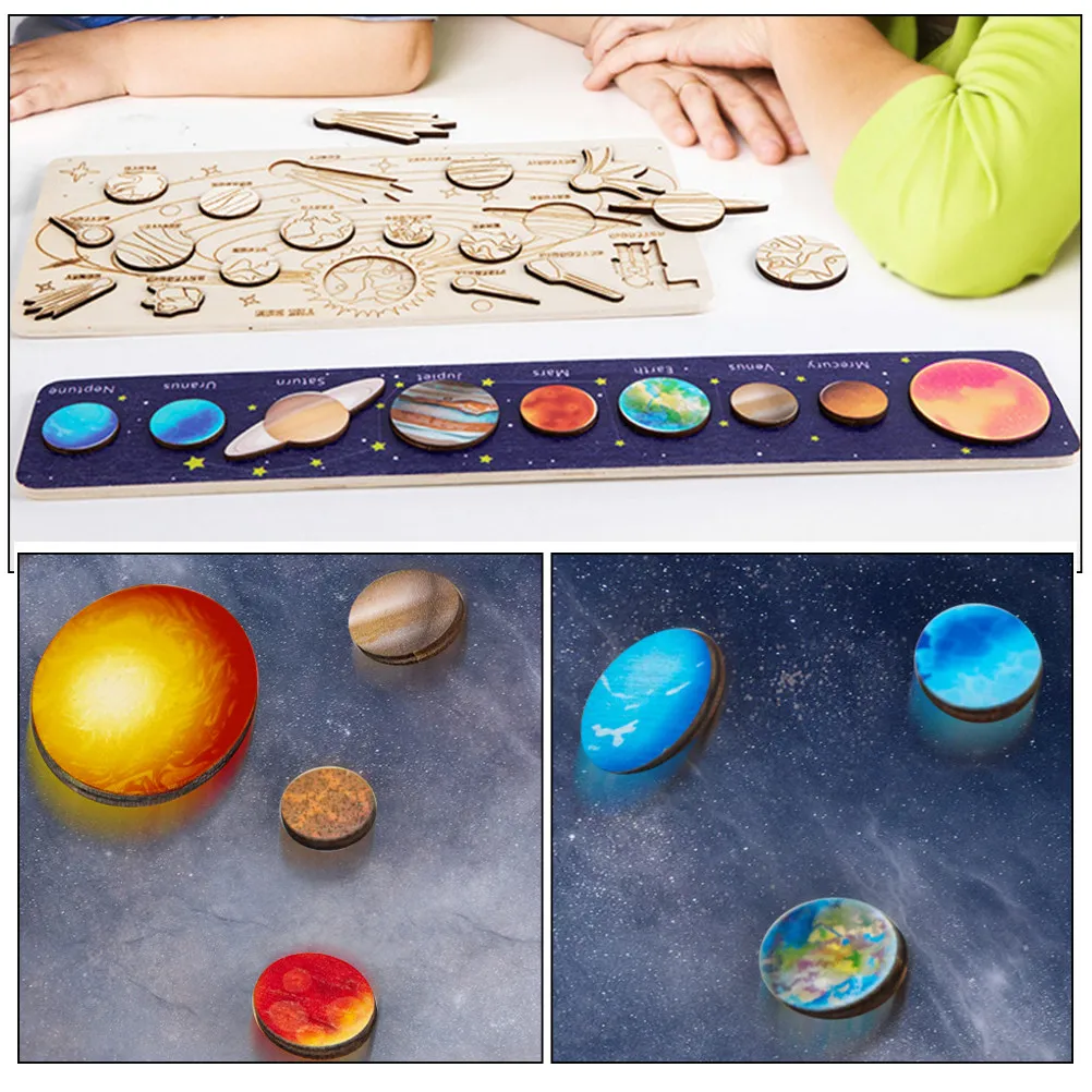 Solar System Puzzle Shape Matching Game for Kids Assembly Toys Baby Word Recognition
Solar System Puzzle Shape Matching Game for Kids Assembly Toys Baby Word Recognition