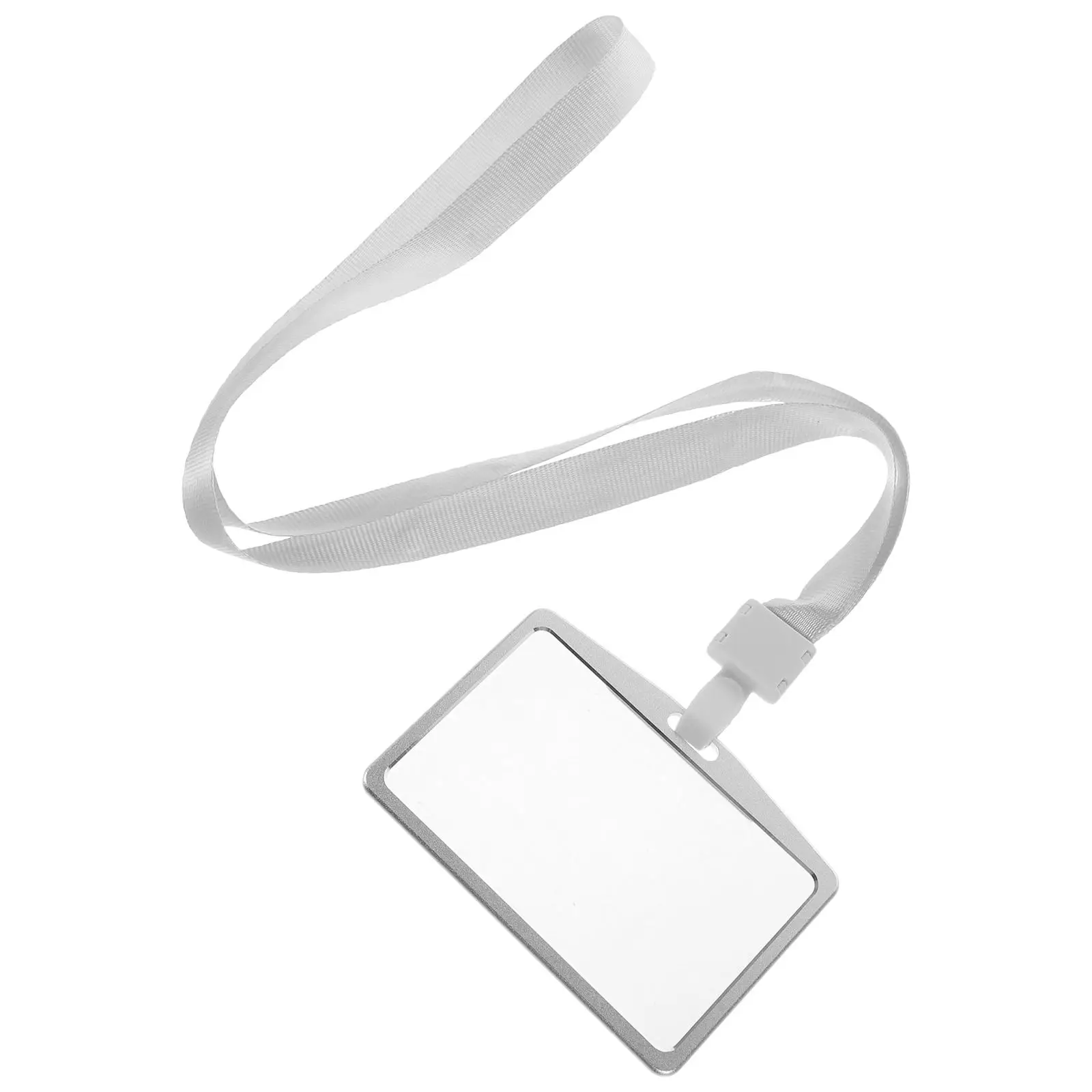 Aluminum Alloy Card Holder Black Clear Lanyards Tag Sleeve Id Cover Student Name Badge Holder Portable Card Protector Teacher
Aluminum Alloy Card Holder Black Clear Lanyards Tag Sleeve Id Cover Student Name Badge Holder Portable Card Protector Teacher