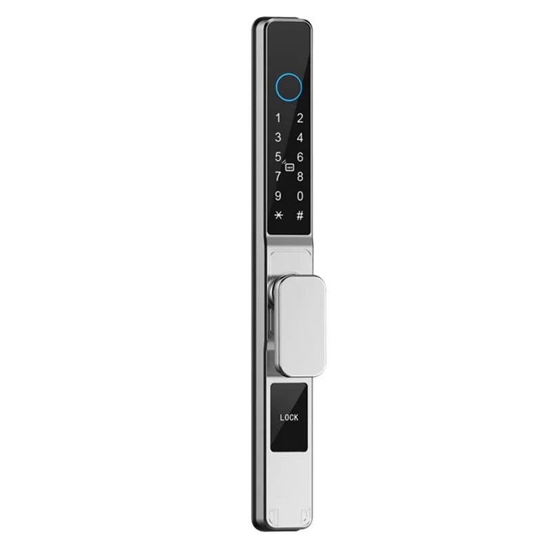 Tuya Wifi App Waterproof Smart Aluminum Door Lock Double Hook Mortise Fingerprint Password Electronic Sliding Door Lock B-AB01
Tuya Wifi App Waterproof Smart Aluminum Door Lock Double Hook Mortise Fingerprint Password Electronic Sliding Door Lock B-AB01