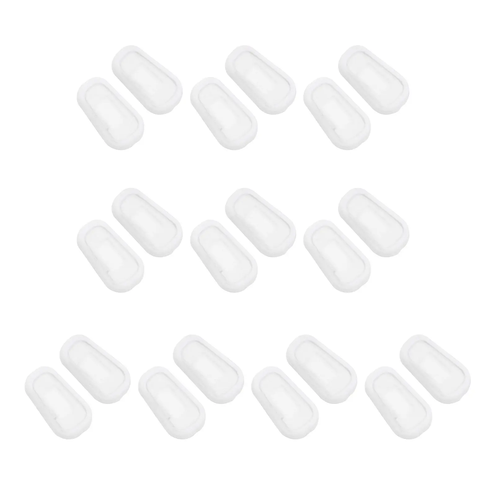 10Pairs Soft Flexible Silicone Nose Pads Eyeglasses Supplies Anti-Skid Nose Cushions for Spectacles Sunglasses Plastic Sheet
10Pairs Soft Flexible Silicone Nose Pads Eyeglasses Supplies Anti-Skid Nose Cushions for Spectacles Sunglasses Plastic Sheet