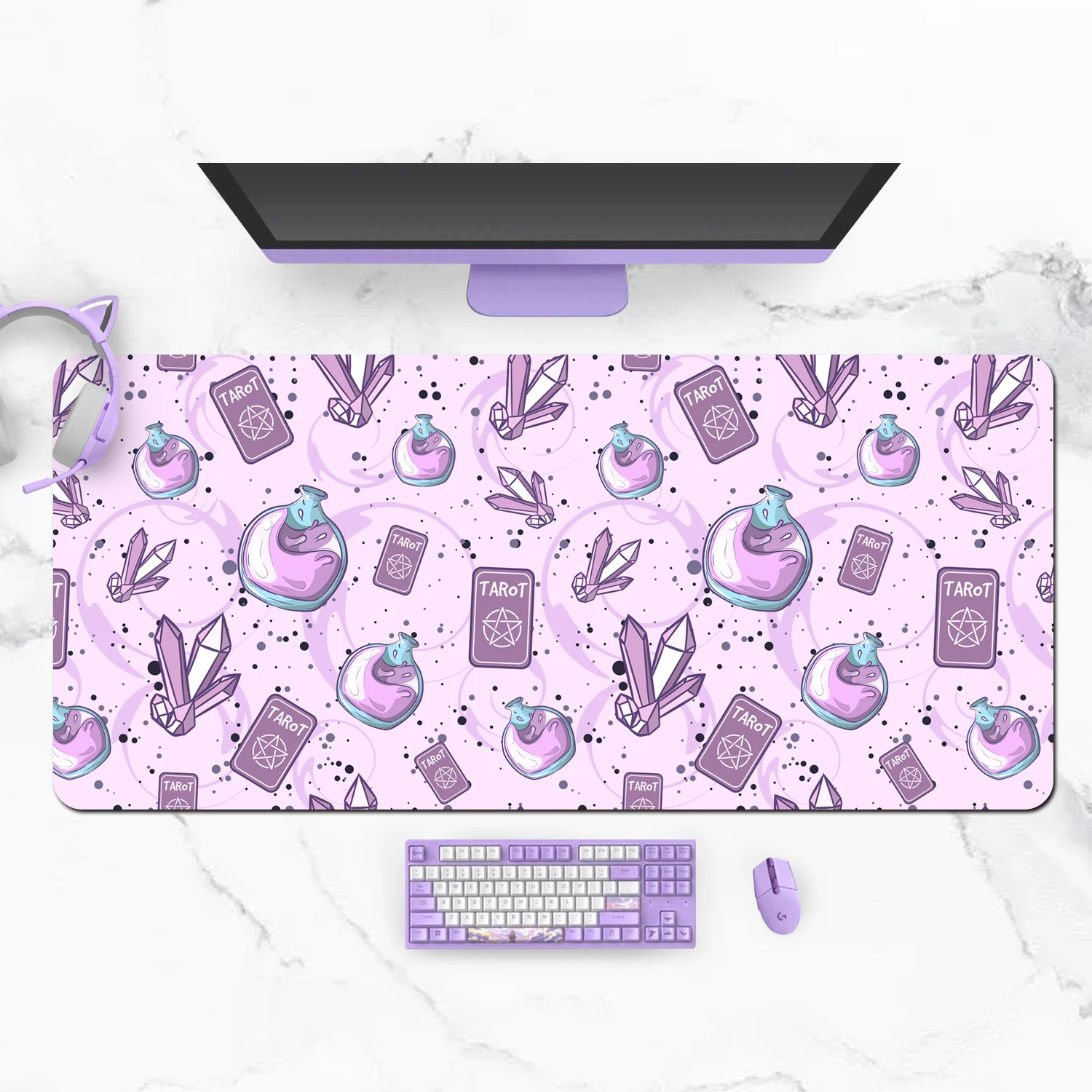 Extra Large Kawaii Tarot Witch Stuff Gaming Mouse Pad XXL Desk Mat Water Proof Nonslip Laptop Desk Accessories
Extra Large Kawaii Tarot Witch Stuff Gaming Mouse Pad XXL Desk Mat Water Proof Nonslip Laptop Desk Accessories