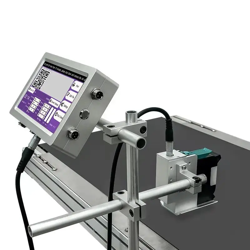 Online Inkjet printer ( with One head, encrypted version) Thermal Inkjet Printer TIJ Coding machine TIJ Printer
Online Inkjet printer ( with One head, encrypted version) Thermal Inkjet Printer TIJ Coding machine TIJ Printer