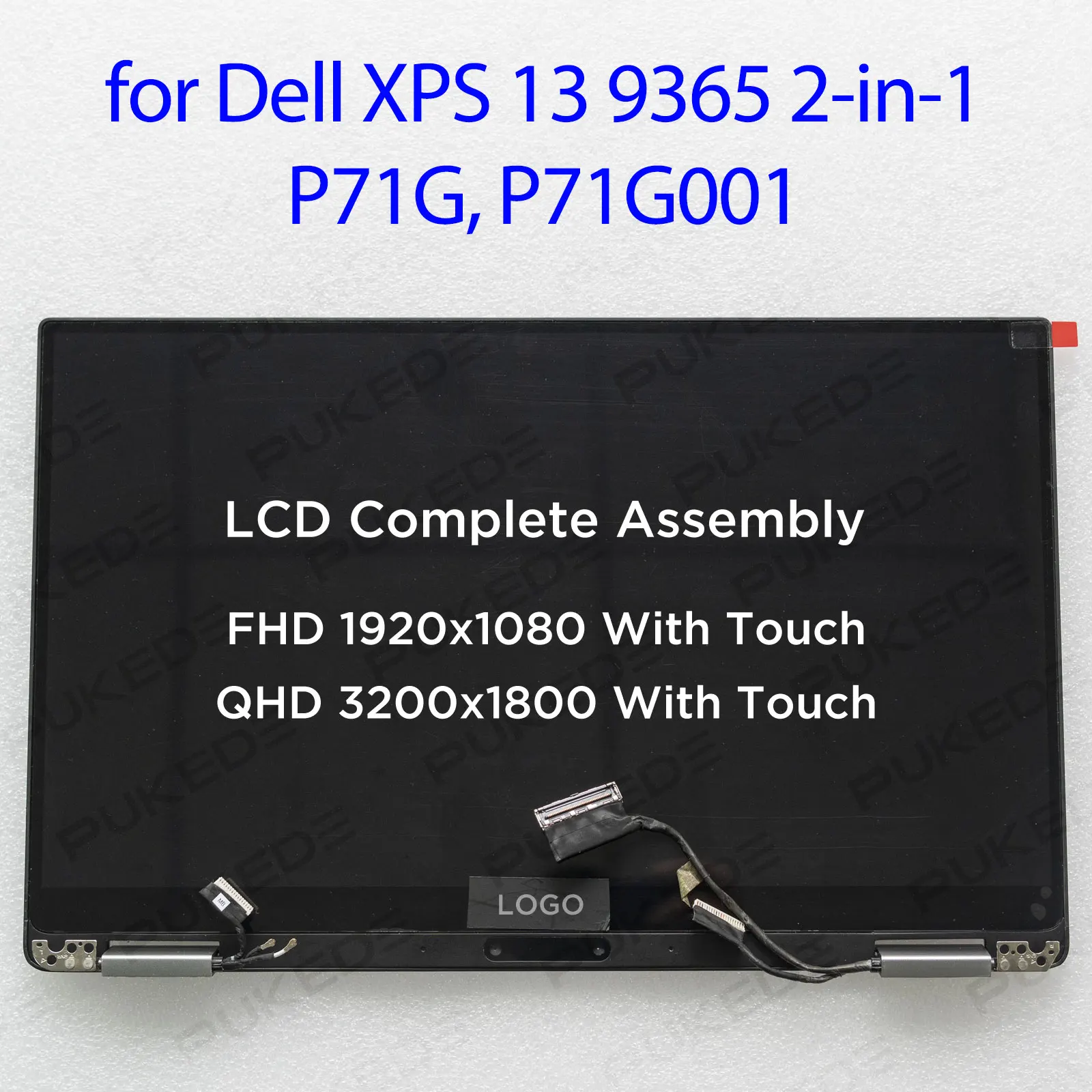13.3'' LCD Touch screen Digitizer Complete Assembly for Dell XPS 13 9365 2-in-1 P71G P71G001 Display Replacement NPF60 7W2X9
13.3'' LCD Touch screen Digitizer Complete Assembly for Dell XPS 13 9365 2-in-1 P71G P71G001 Display Replacement NPF60 7W2X9