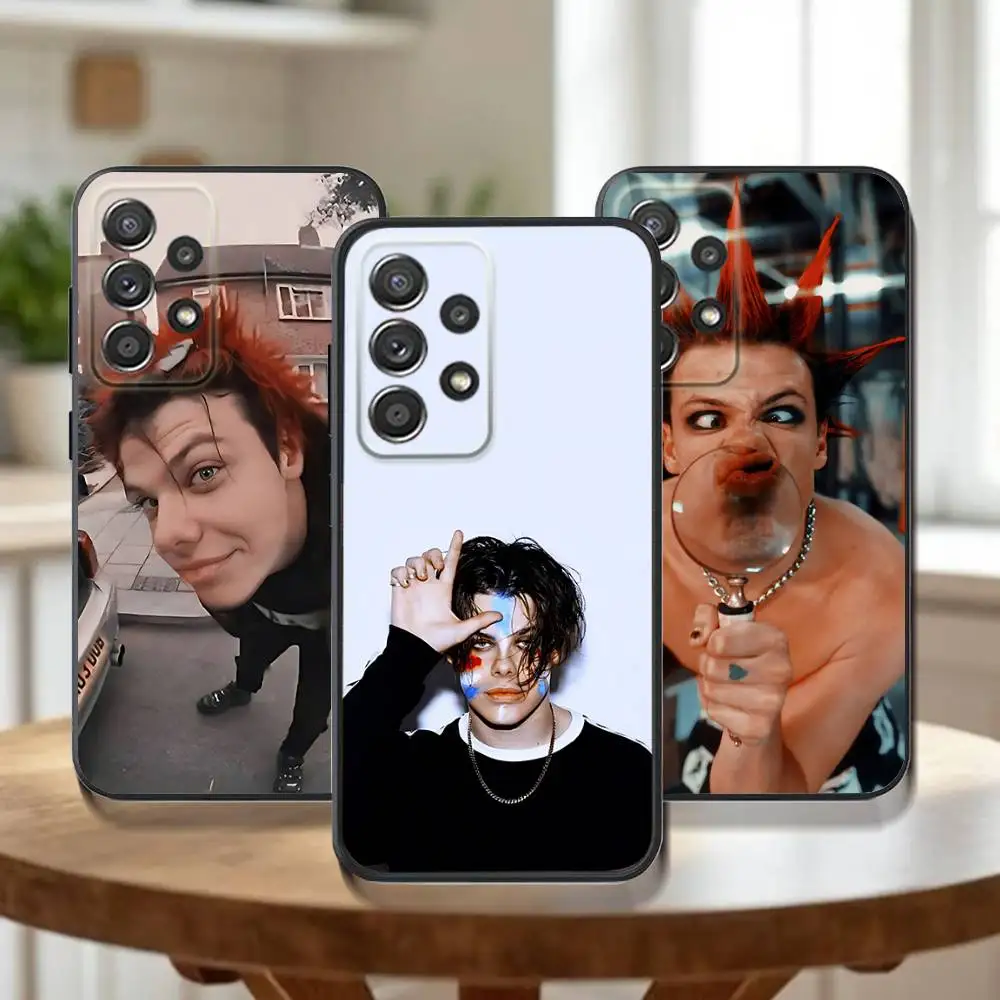 Y-Yungblud Singer Phone Case For Samsung Galaxy A73,31,32,72,41,53,52,71,22,5G,Note,J7,8,9 Soft Black Cover
Y-Yungblud Singer Phone Case For Samsung Galaxy A73,31,32,72,41,53,52,71,22,5G,Note,J7,8,9 Soft Black Cover