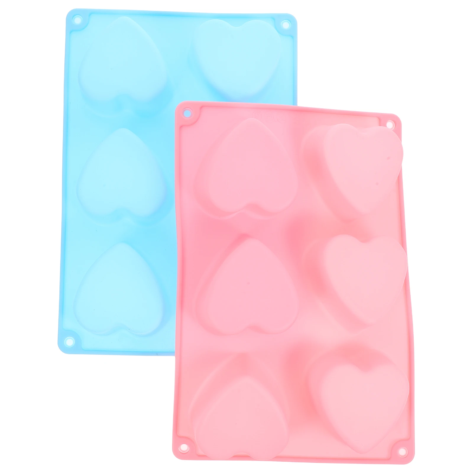 2 pcs Silicone Mold Heart Shaped Chocolate Cookie Ice Trays Dessert Pastry Baking Molds Kitchen Bar Supplies Valentine Gifts
2 pcs Silicone Mold Heart Shaped Chocolate Cookie Ice Trays Dessert Pastry Baking Molds Kitchen Bar Supplies Valentine Gifts
