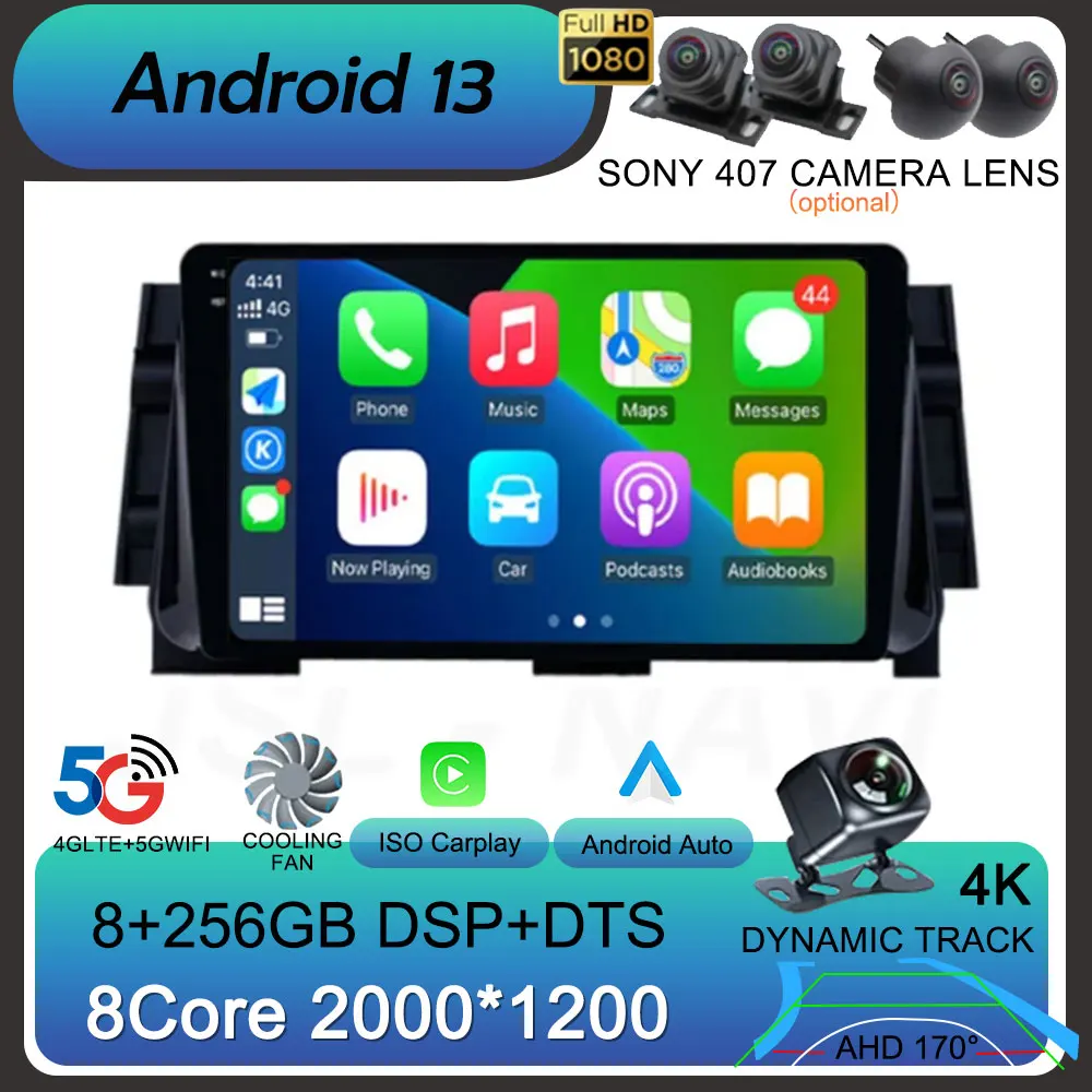 Автомагнитола Carplay, Android 13, 4G + WIFI, BT, для NISSAN MICRA KICKS 2017 2018 2019, GPS-навигация, мультимедийный видеоплеер, стерео
Автомагнитола Carplay, Android 13, 4G + WIFI, BT, для NISSAN MICRA KICKS 2017 2018 2019, GPS-навигация, мультимедийный видеоплеер, стерео