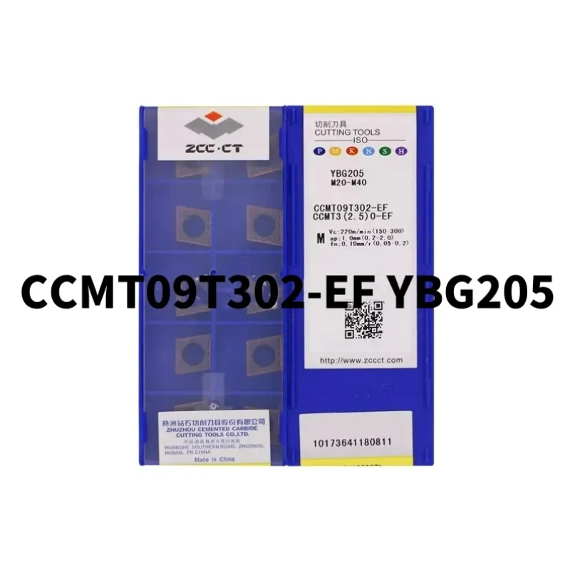 ZCC.CT CCMT09T302-EF YBG205 CCMT09T304-EF YBG205 CCMT09T308-EF YBG205 Поворотная лопасть карбидные режущие инструменты 10 шт.
ZCC.CT CCMT09T302-EF YBG205 CCMT09T304-EF YBG205 CCMT09T308-EF YBG205 Поворотная лопасть карбидные режущие инструменты 10 шт.