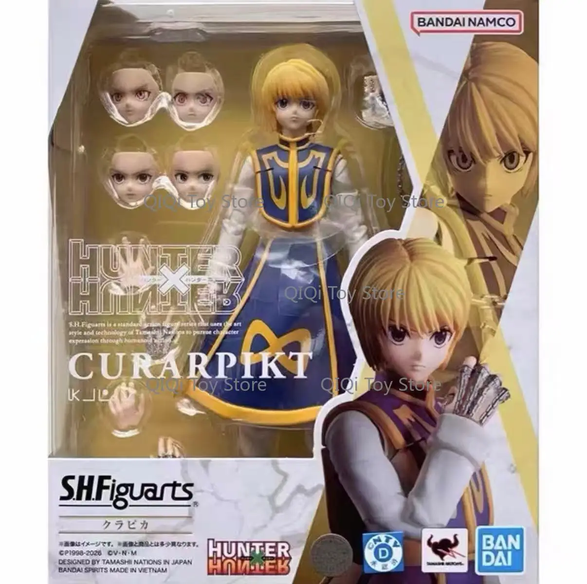 in stock Bandai SHF Cool Pickup Full-time Hunter Finished Movable Doll
in stock Bandai SHF Cool Pickup Full-time Hunter Finished Movable Doll