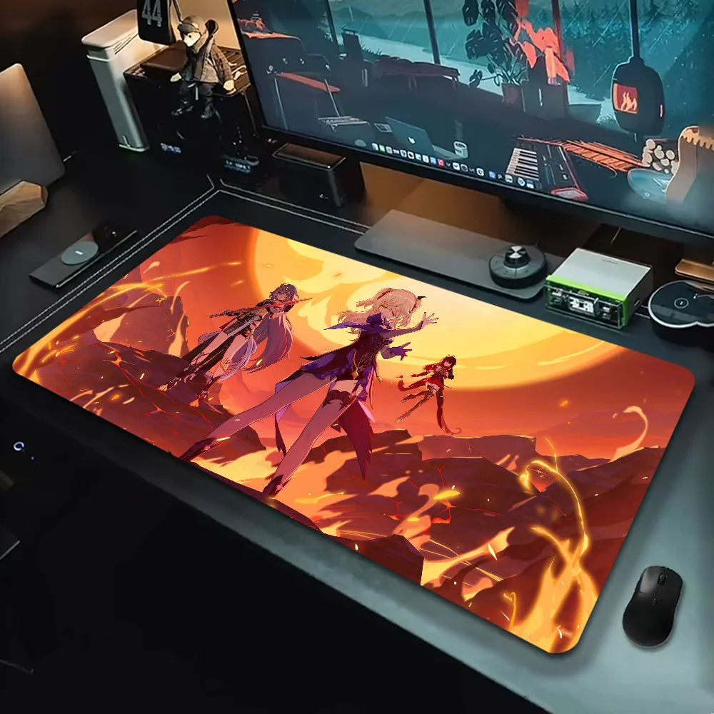 Games Honkai Impact 3 Mousepad Keyboard Mat Pads Gaming Desk Protector Laptops Large Cartoon Deskmat Mats Cute
Games Honkai Impact 3 Mousepad Keyboard Mat Pads Gaming Desk Protector Laptops Large Cartoon Deskmat Mats Cute